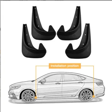 Enhanced Protection Modified Car Tire Mudguard Splash-Proof Fender
