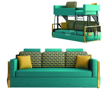 Plating Titanium Sofa Bunk Bed
