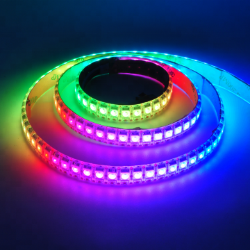 WS2812 5050 LIGHT LED RGB LED - 5V 5M 16.4ft 30/60/96/144 LEDS Dream Color Effect Pxel Strip Digital