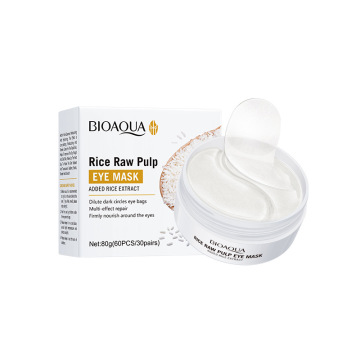 Rice Serum Eye Masque: Moisturizing Eye Patches for Brightening and Reducing Wrinkles