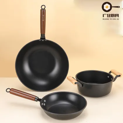 Happiness Three-Piece Cookware Set