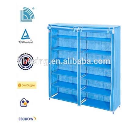 Portable Storage Closet Shoe Organizer Rack