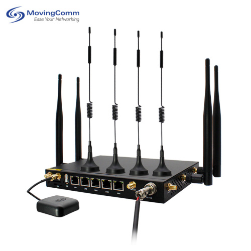 Industrial 4g Router with Sim Card VPN Client Functions GPS Tracking Vehicle 4G Router Supplier