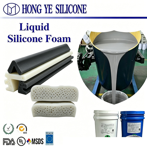 Foamed Silicone for Rail Vehicle Noise Reduction