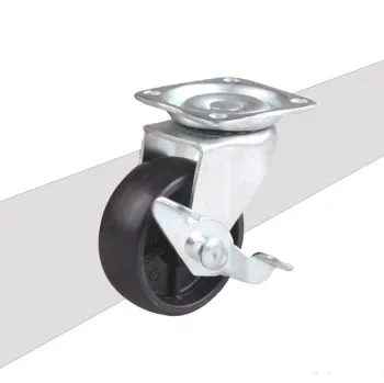 Nylon Furniture Locking Casters 50mm with Brake - China Factory