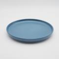 Blue Stoneware Δευτέρα, Stoneware πολύχρωμα σετ σερβιτόρα, εστιατόριο Stoneware Tableware