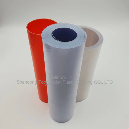 PVC rígido de hoja de color personalizada para paquete de ampolla