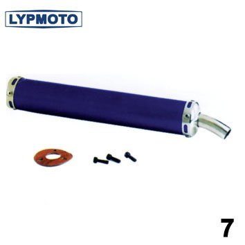 GY6 Motorcycle Muffler