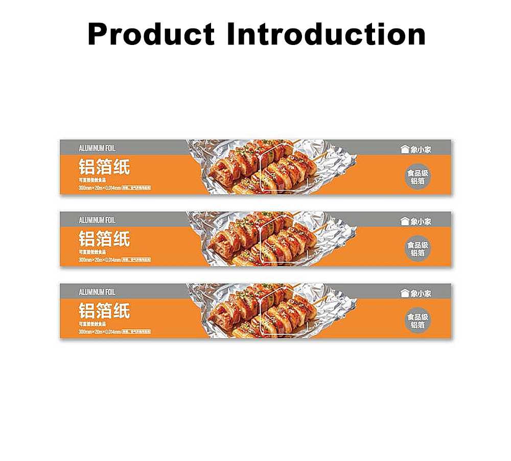 Food Grade Kitchen Aluminum Foil Roll x