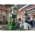 Vertical scrap aluminyo chip briquette machine na may CE