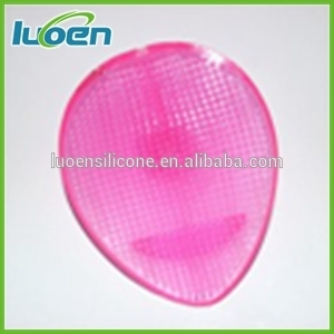OEM soft silicone rubber girl face brush,face cleaning brush