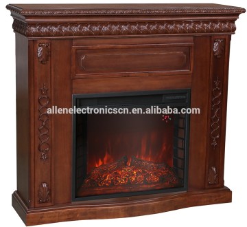 2016 hot sales Modern wood mantel electric fireplaces clearance