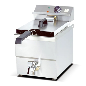 Automatic Commercial Electric Deep Fryer with Oil Filter and Timer