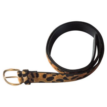 Leopard PU Belt; Fashion Belt; Woven Belt