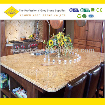 Good Price For Veneer Kashmir Gold Granite Countertops