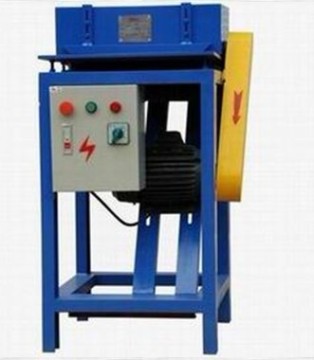 Manual deburring machine for heating element tubular heater