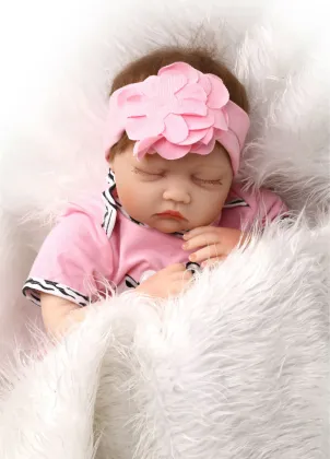 NPK Bebes reborn princess silicone dolls reborn size 22inch Princess Toddler Babies Dolls toys for children gift real alive
