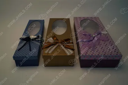 A Handmade Rectangular Half-hollow Gift Box