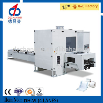 DH-VI 4 lanes CE, ISO Certification Full Automatic High Speed log saw cutter 4 lanes