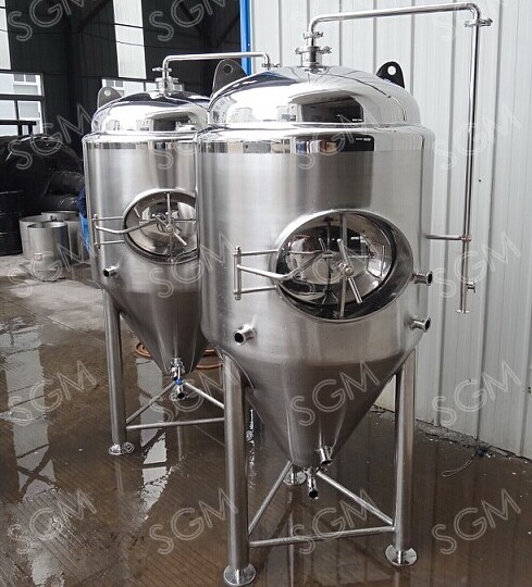 3BBL Chaqueta de acero inoxidable unitank Fermenter