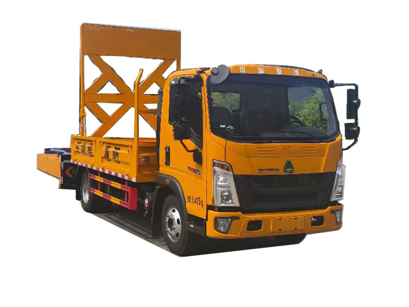 HOWO light duty Road accident Anti-Collision Buffer Truck