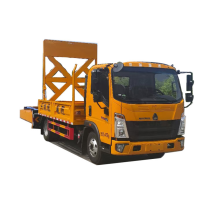 HOWO anti-collision buffer truck crash buffering truck