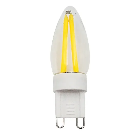 High Brightness LED Small Filament Bulb G9 3W B15 Clear Glass Cover