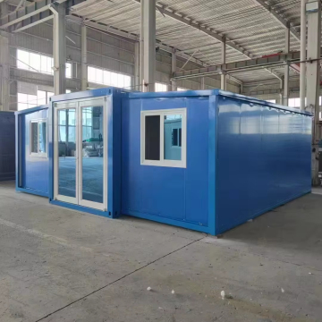 Modular Luxury Portable Prefab House: Blue Affordable Foldable Container House in Turkey