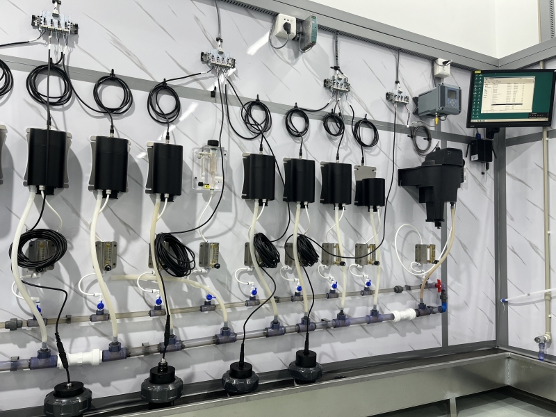 Sensor & Probe Water Pressure Test Monitoring Site