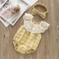 Baby Romper Baby Triangle Cotton Mesh Sleeveless One-Piece Romper Manufactory