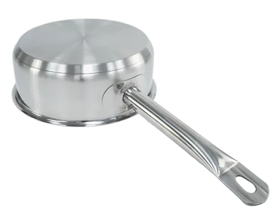 Smooth Stainless Steel Frying Pan
