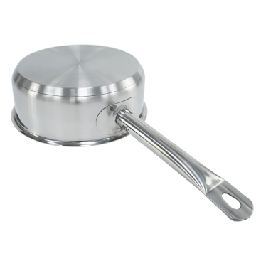 Smooth Stainless Steel Frying Pan