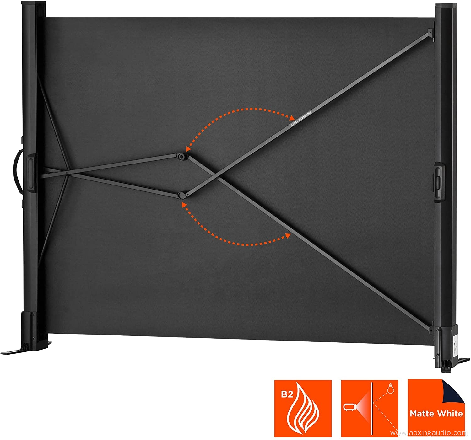 4k Mini portable table projection screen