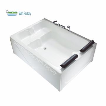 GreenGoods 2-Person Spa Acrylic Bathtub - Alcove UPC Sanitary Ware Bath Tub