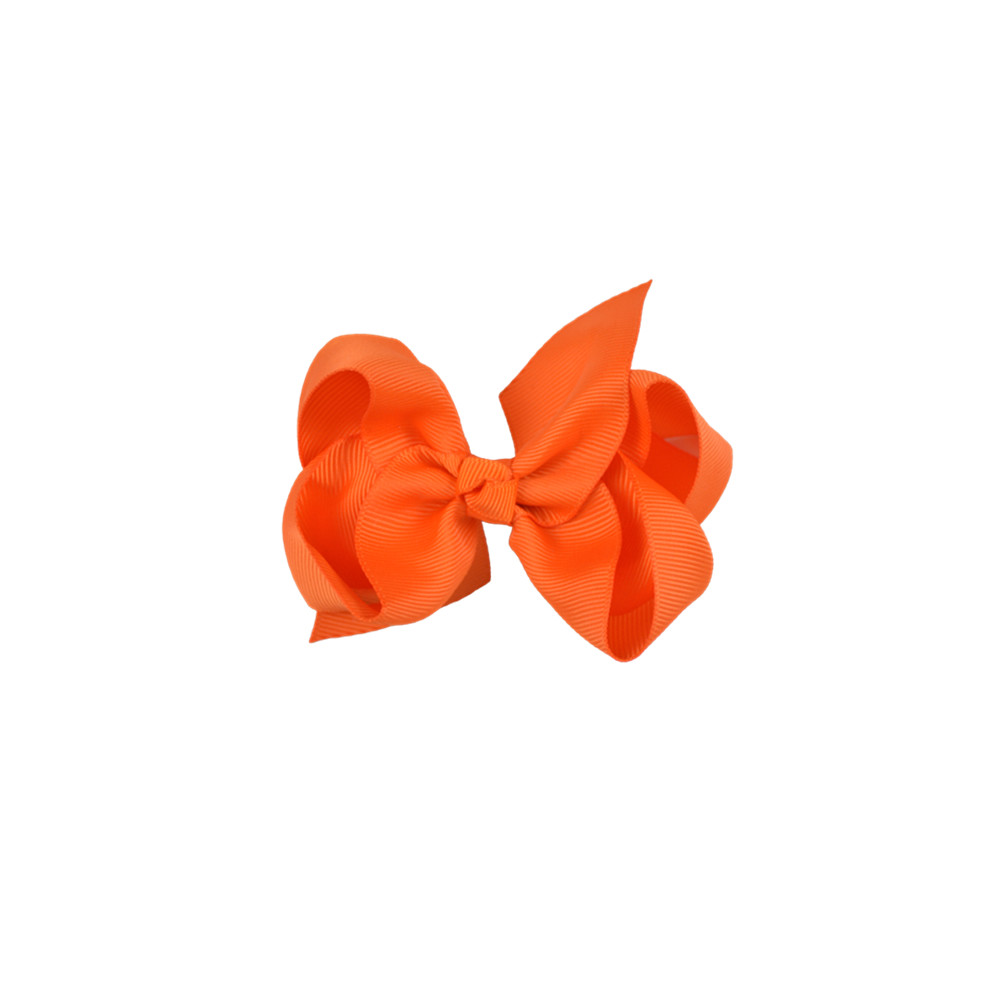 Satin Bow orange 