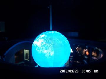 P4 indoor 2.2m sphere led screen