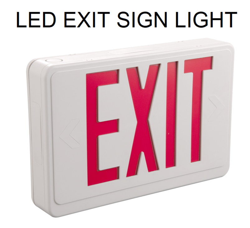 Double Sided Led Rechargeable Exit Sign