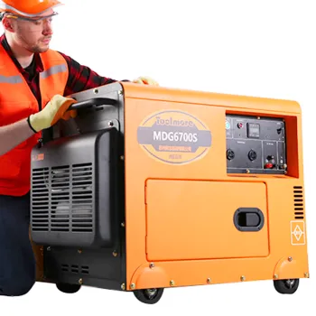 Low Fuel Consumption 5kVA Diesel Generator