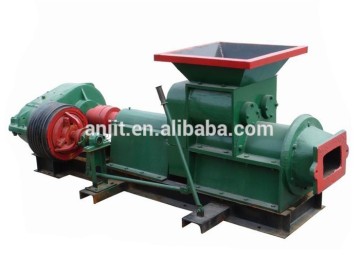 Small clay brick extruding machine