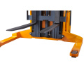 Electric Walkie straddle stacker