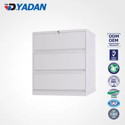 white lateral file cabinet with drawer living room cabinet designYD-E4