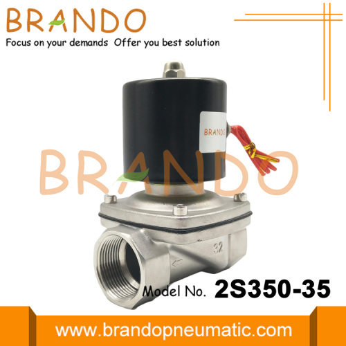 G1 1/4'' Stainless Steel Solenoid Valve 2S350-35