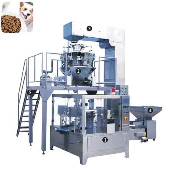 Automatic Weighing and Packing Machine for Dog Treats