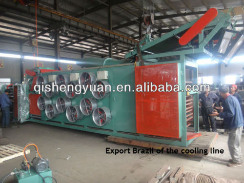 Automatic Made In China Rubber Sheet Cooling Line / Tire Tread Cooling Line / Batch off Line
