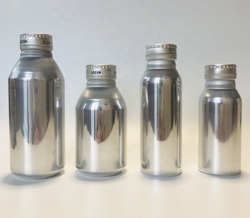 Botella de bebida de aluminio de calidad alimentaria respetuosa con el medio ambiente 250ml 330ml 470ml 500ml