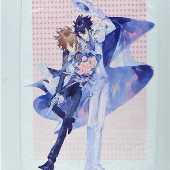 China New Design Popular 100% polyester flannel digital printing knitting blanket for winter