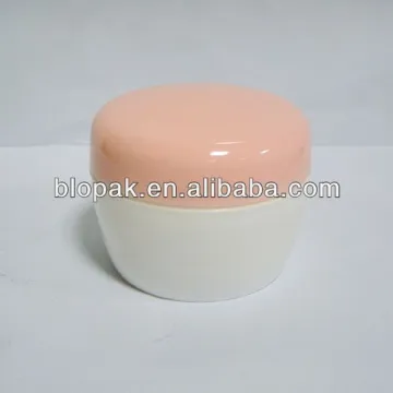 25g plastic white jar with fink cap