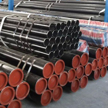 Ms Steel ERW carbon ASTM A53 black iron pipe welded sch40 steel pipe