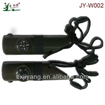 JY-W002 high quality 7in1 plastic whistle