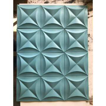 Künstlerische elegante Kreuzmuster Beton 3D -Wandtafel